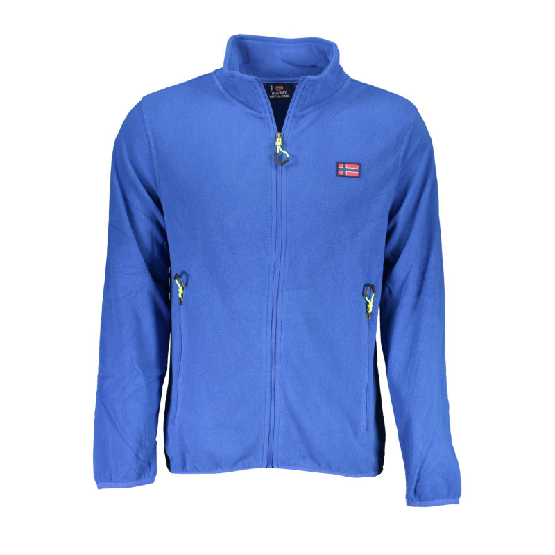 NORWAY 1963 MEN&39S BLUE SWEATSHIRT WITH ZIP