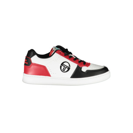 Sergio Tacchini LA-COLLEGE-LOW-HOOP-LTX-STM224064_BIANCO_WHITERED