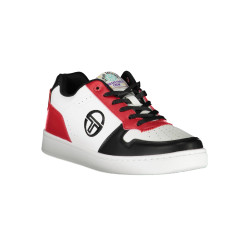 Sergio Tacchini LA-COLLEGE-LOW-HOOP-LTX-STM224064_BIANCO_WHITERED