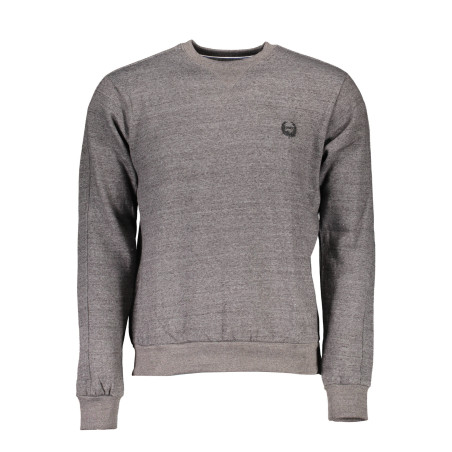 GIAN MARCO VENTURI SWEATSHIRT WITHOUT ZIP MAN GRAY