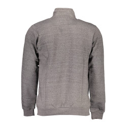 GIAN MARCO VENTURI SWEATSHIRT WITH ZIP MAN GRAY