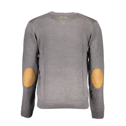 GIAN MARCO VENTURI MEN&39S GRAY SWEATER