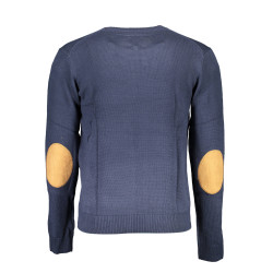 GIAN MARCO VENTURI MEN&39S BLUE SWEATER