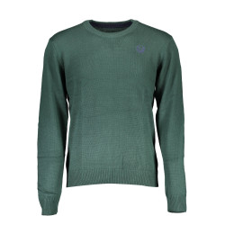 GIAN MARCO VENTURI MEN&39S GREEN SWEATER