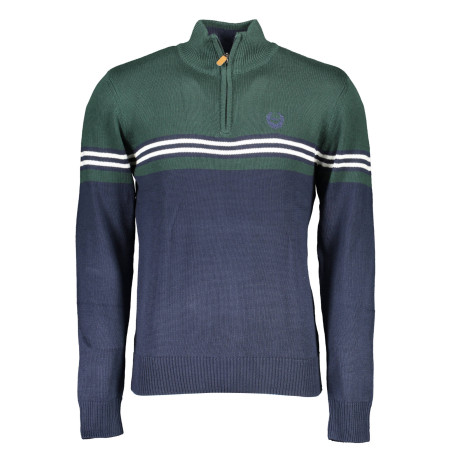 GIAN MARCO VENTURI MEN&39S BLUE SWEATER