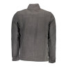 GIAN MARCO VENTURI MEN&39S BLUE SWEATSHIRT WITH ZIP