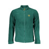 GIAN MARCO VENTURI SWEATSHIRT WITH ZIP MAN GREEN