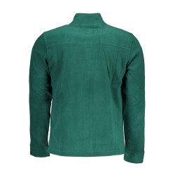 GIAN MARCO VENTURI SWEATSHIRT WITH ZIP MAN GREEN