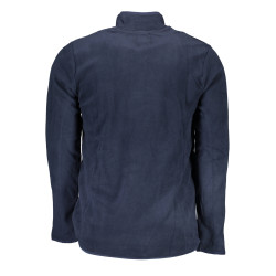 GIAN MARCO VENTURI MEN&39S BLUE SWEATSHIRT WITH ZIP