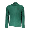 GIAN MARCO VENTURI SWEATSHIRT WITH ZIP MAN GREEN