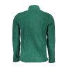 GIAN MARCO VENTURI SWEATSHIRT WITH ZIP MAN GREEN