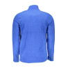 GIAN MARCO VENTURI MEN&39S BLUE SWEATSHIRT WITH ZIP