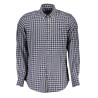 HARMONT &amp BLAINE MEN&39S BLUE LONG SLEEVE SHIRT