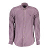 HARMONT &amp BLAINE MEN&39S LONG SLEEVE SHIRT PURPLE