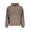 CALVIN KLEIN SWEATSHIRT WITHOUT ZIP MAN BROWN