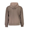 CALVIN KLEIN SWEATSHIRT WITHOUT ZIP MAN BROWN