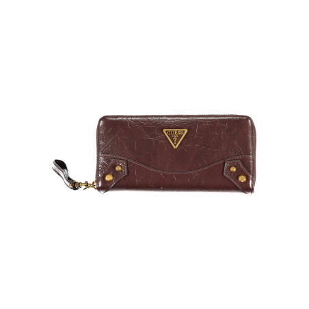 GUESS JEANS WOMEN&39S WALLET BROWN