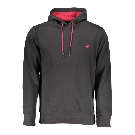 US GRAND POLO SWEATSHIRT WITHOUT ZIP MAN BLACK