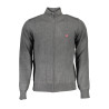 US GRAND POLO MEN&39S GRAY CARDIGAN