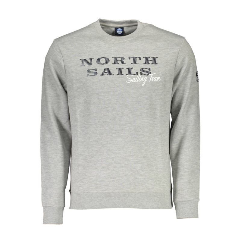 NORTH SAILS SWEATSHIRT WITHOUT ZIP MAN GRAY