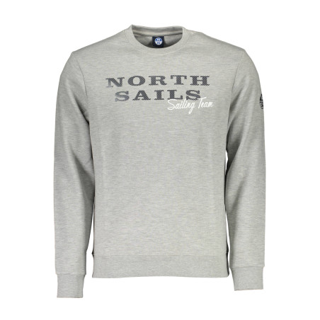 NORTH SAILS SWEATSHIRT WITHOUT ZIP MAN GRAY