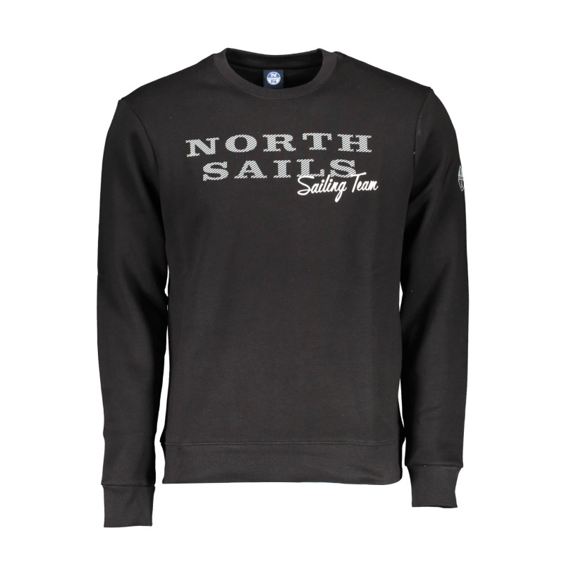 NORTH SAILS FELPA SENZA ZIP UOMO NERO