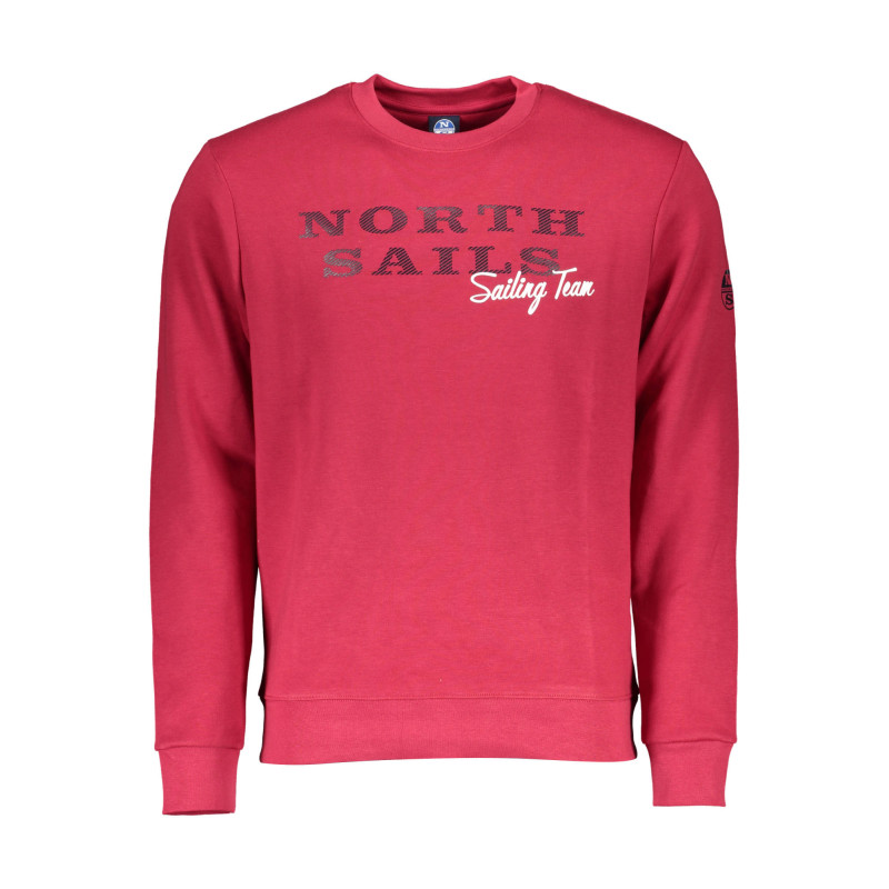 NORTH SAILS FELPA SENZA ZIP UOMO ROSSO