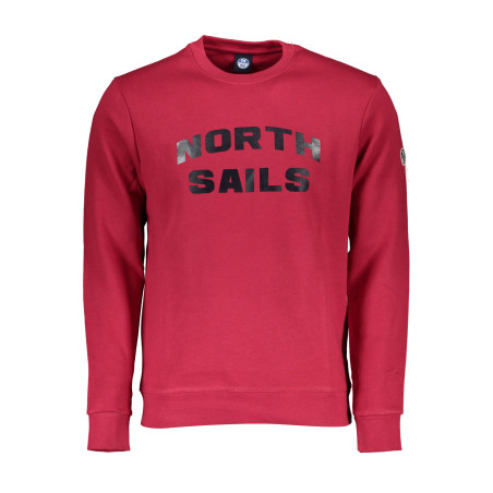 NORTH SAILS FELPA SENZA ZIP UOMO ROSSO