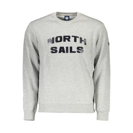 NORTH SAILS FELPA SENZA ZIP UOMO GRIGIO