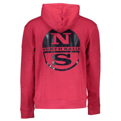 NORTH SAILS FELPA SENZA ZIP UOMO ROSSO