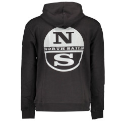 NORTH SAILS SWEATSHIRT WITHOUT ZIP MAN BLACK