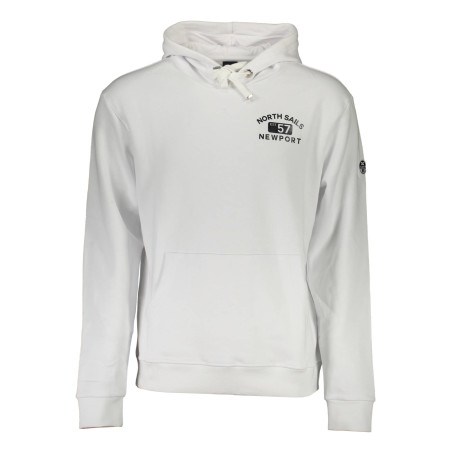 NORTH SAILS SWEATSHIRT WITHOUT ZIP MAN WHITE