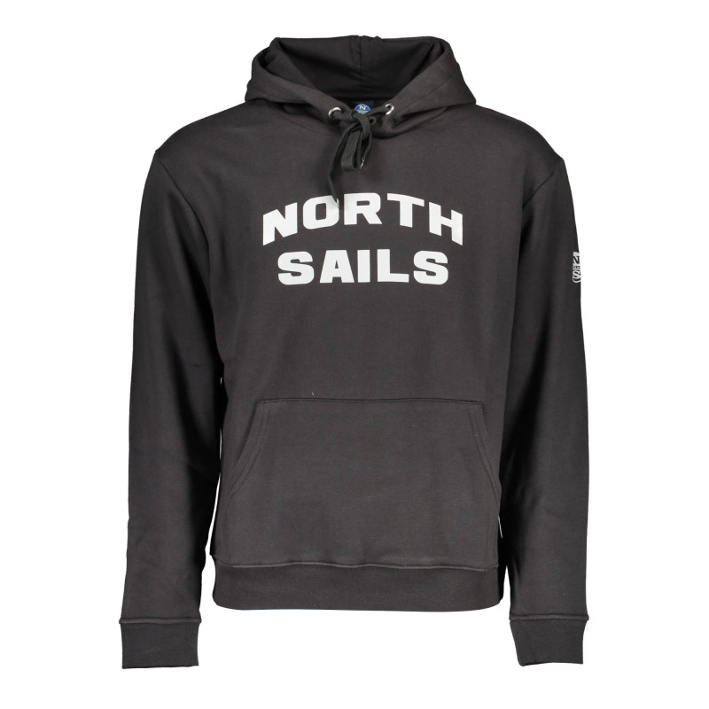 NORTH SAILS FELPA SENZA ZIP UOMO NERO