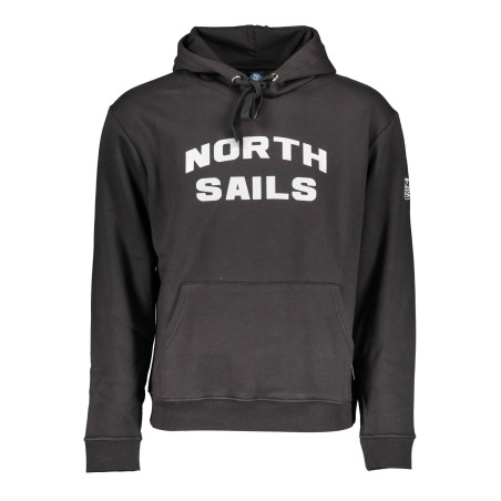 NORTH SAILS FELPA SENZA ZIP UOMO NERO