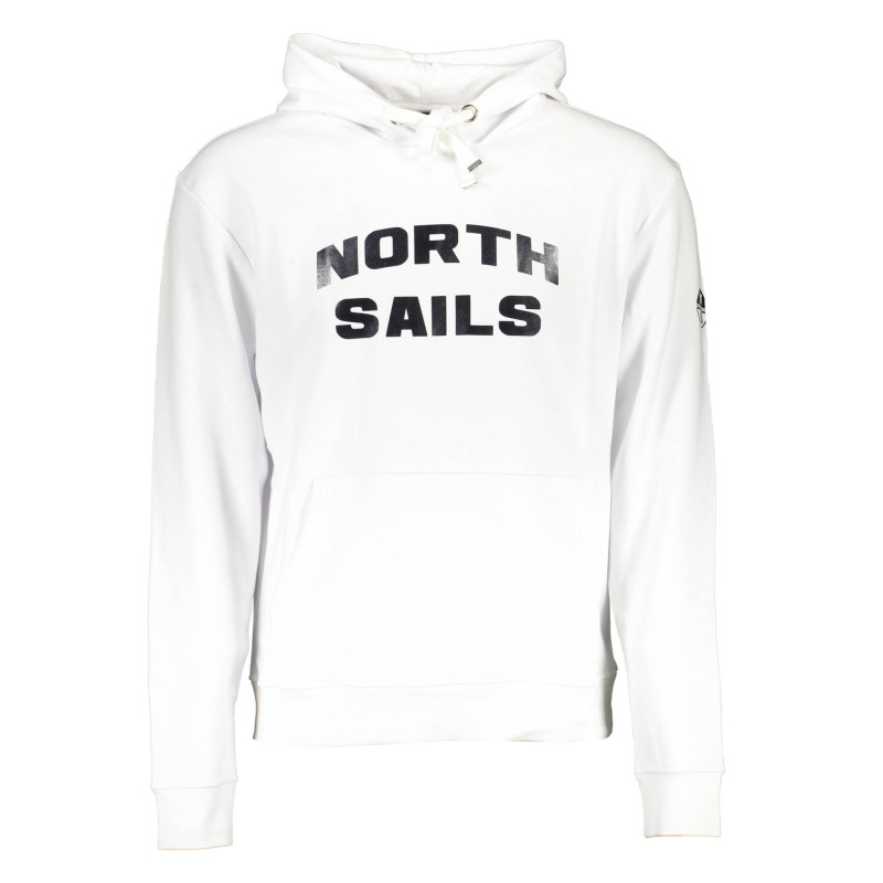 NORTH SAILS SWEATSHIRT WITHOUT ZIP MAN WHITE