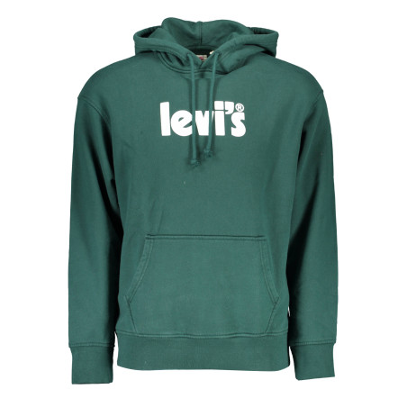 LEVI'S FELPA SENZA ZIP UOMO VERDE