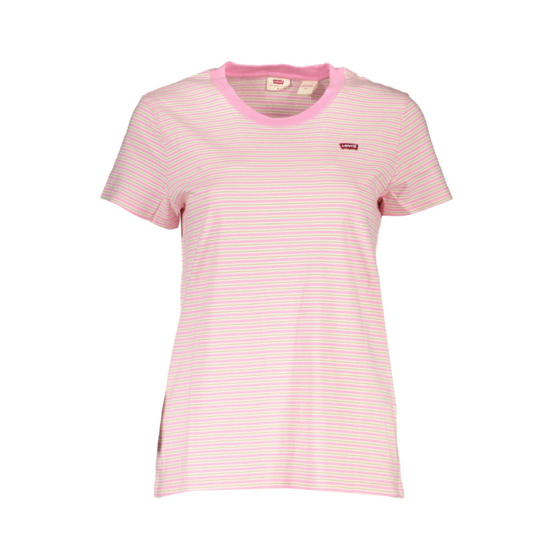 LEVI'S T-SHIRT MANICHE CORTE DONNA ROSA