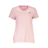 LEVI'S T-SHIRT MANICHE CORTE DONNA ROSA