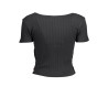 LEVI'S T-SHIRT MANICHE CORTE DONNA NERO