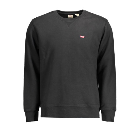 LEVI&39S MEN&39S BLACK SWEATSHIRT WITHOUT ZIP