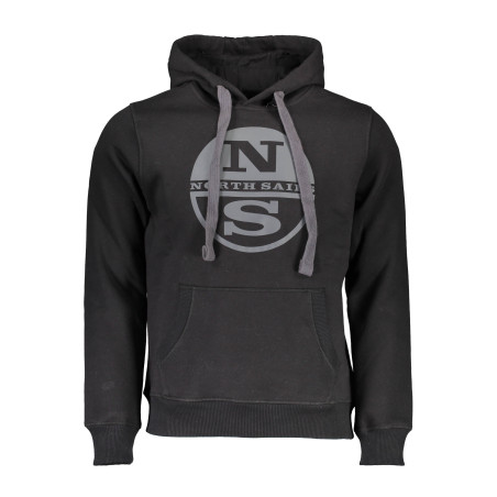 NORTH SAILS BLACK MAN SWEATSHIRT WITHOUT ZIP