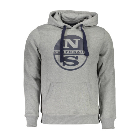 NORTH SAILS FELPA SENZA ZIP UOMO GRIGIO