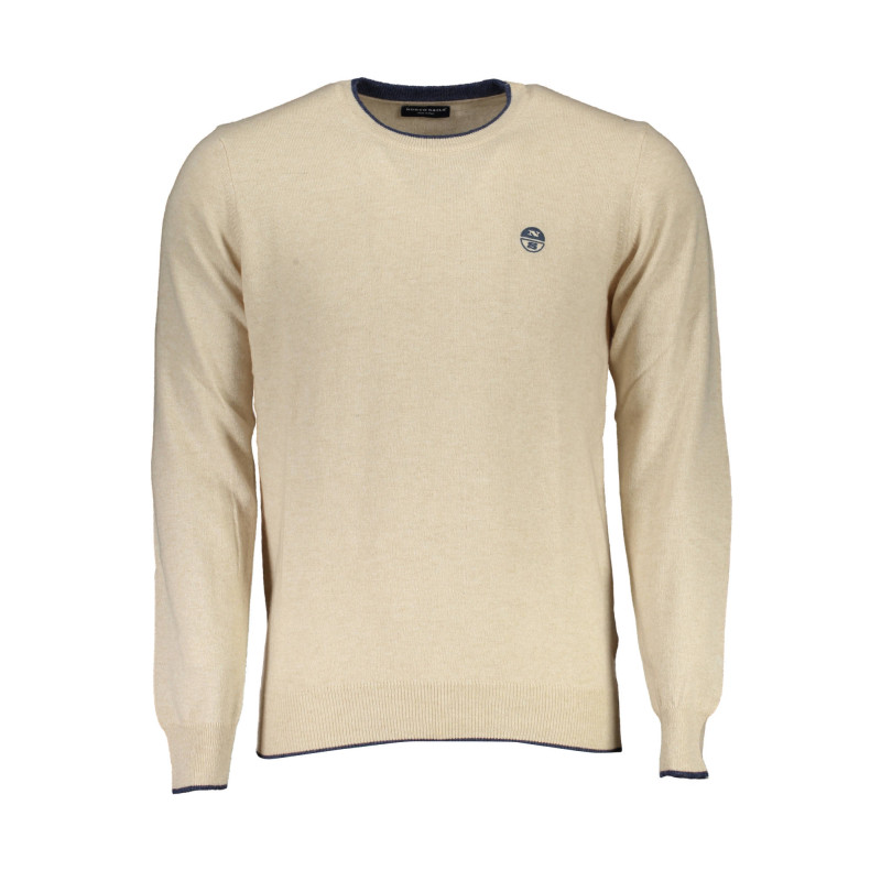 NORTH SAILS BEIGE MAN SWEATER