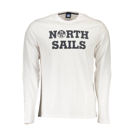 NORTH SAILS T-SHIRT MANICHE LUNGHE UOMO BIANCO