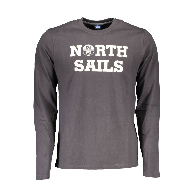 NORTH SAILS T-SHIRT MANICHE LUNGHE UOMO GRIGIO