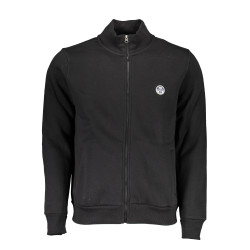 NORTH SAILS MEN&39S BLACK ZIPPED SWEATSHIRT