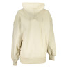 CALVIN KLEIN SWEATSHIRT WITHOUT ZIP WOMAN BEIGE