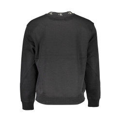 CALVIN KLEIN SWEATSHIRT WITHOUT ZIP BLACK MAN