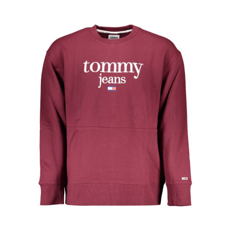 TOMMY HILFIGER FELPA SENZA ZIP UOMO VIOLA