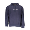 TOMMY HILFIGER MAN BLUE SWEATSHIRT WITHOUT ZIP